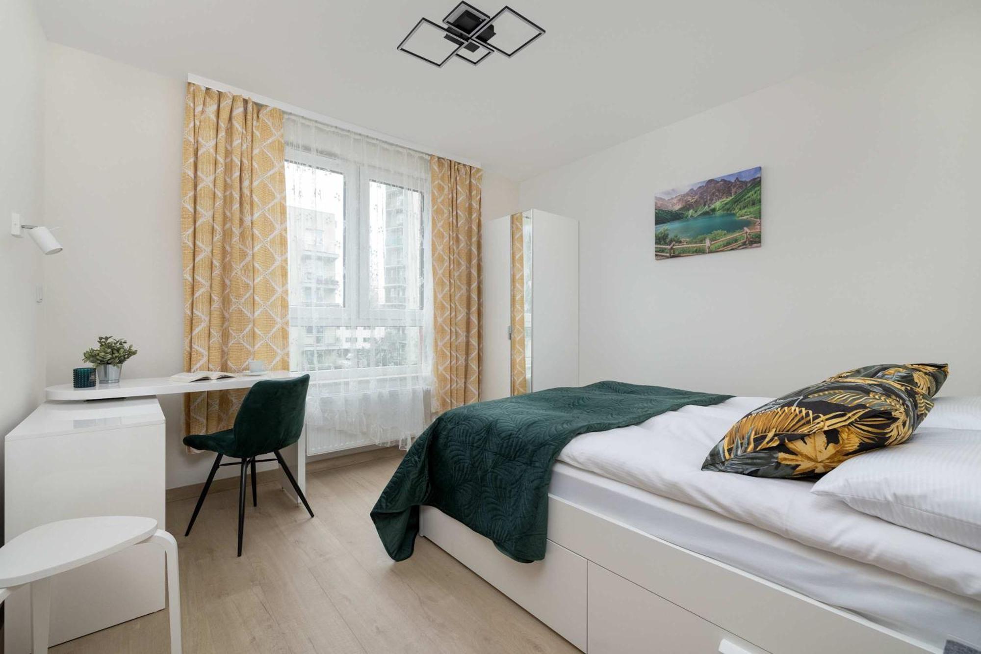 Cozy Apartments Laszkiewicza With Parking By Noclegi Renters Kraków Exteriör bild