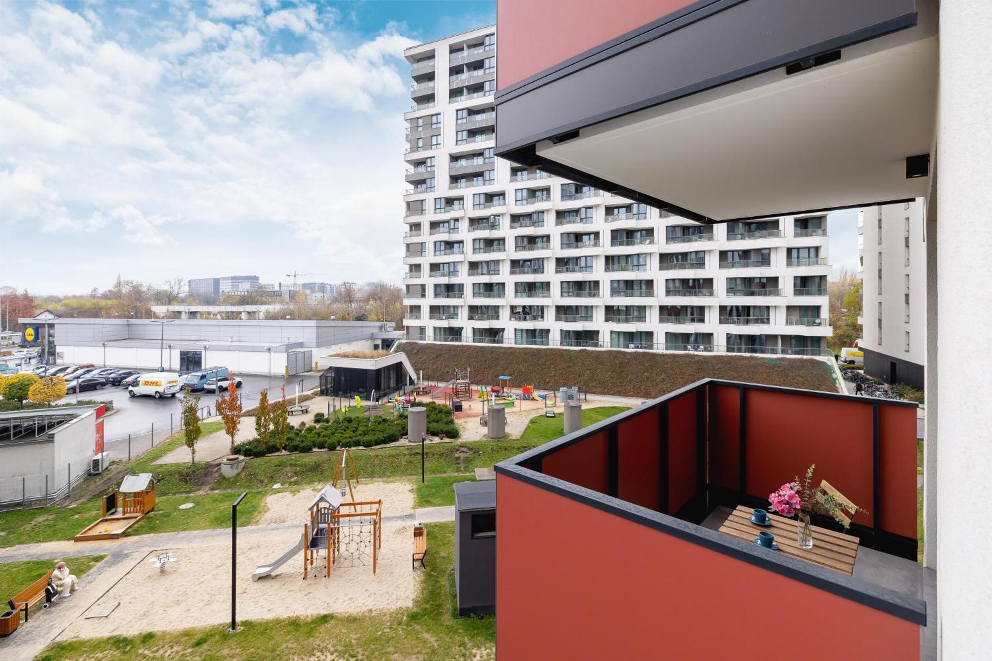 Cozy Apartments Laszkiewicza With Parking By Noclegi Renters Kraków Exteriör bild