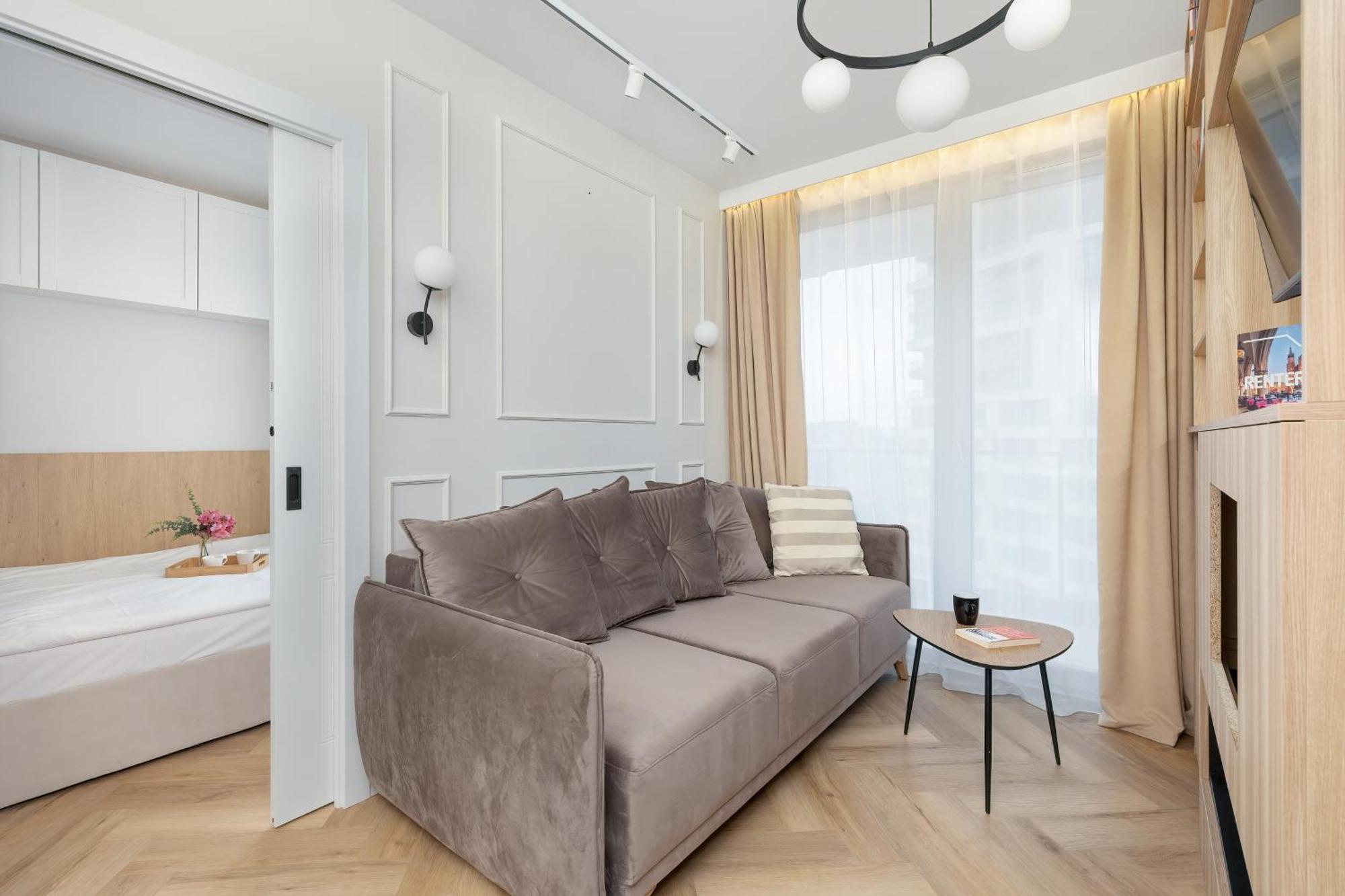Cozy Apartments Laszkiewicza With Parking By Noclegi Renters Kraków Exteriör bild