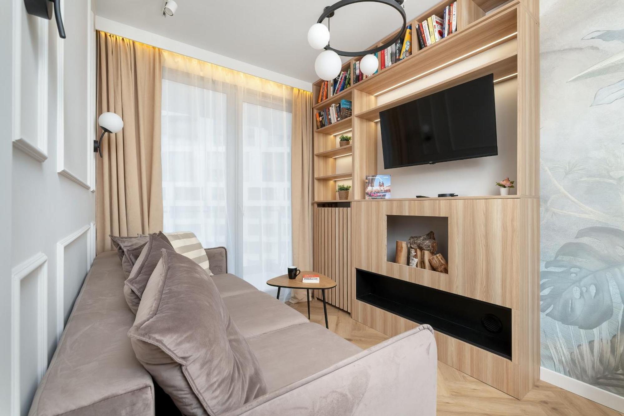 Cozy Apartments Laszkiewicza With Parking By Noclegi Renters Kraków Exteriör bild